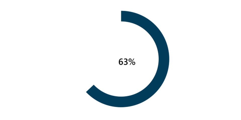 Graph: 63% of shopping occasions begin online.